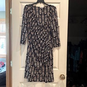 3/4 Sleeve knee length dress